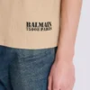 Small Balmain Stamp printed T-shirt