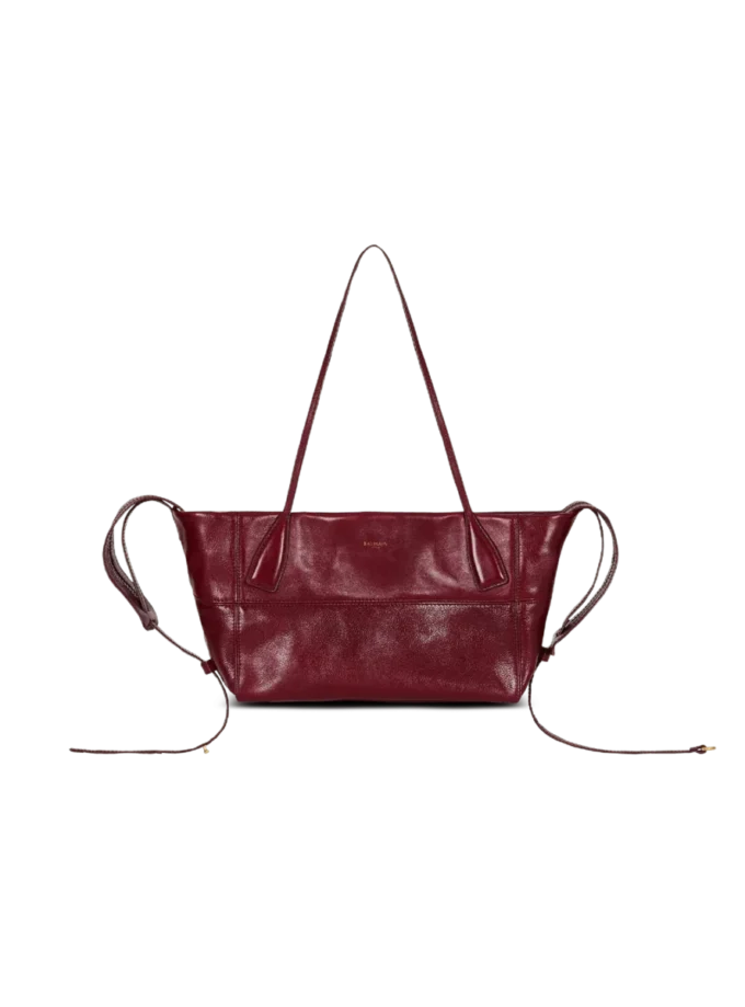Small Track Zips calfskin tote bag