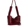 Small Track Zips calfskin tote bag