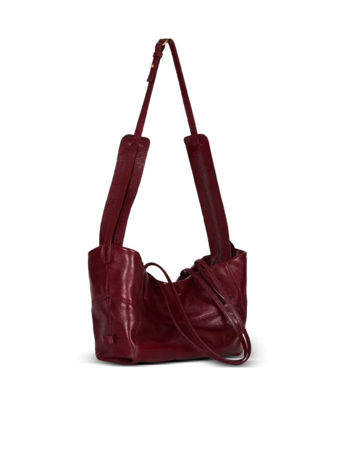 Small Track Zips calfskin tote bag