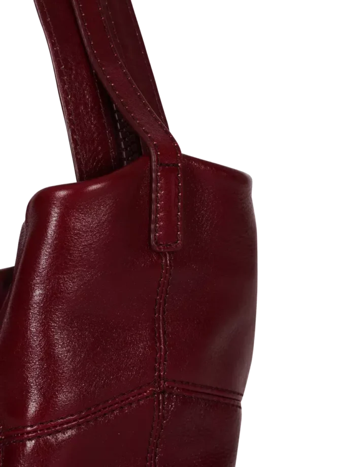 Small Track Zips calfskin tote bag
