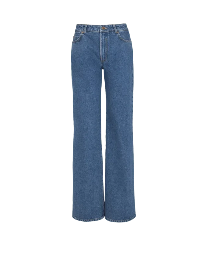 Straight-leg denim jeans Straight-leg denim jeans