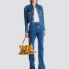 Straight-leg denim jeans Straight-leg denim jeans