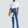 Straight-leg denim jeans Straight-leg denim jeans