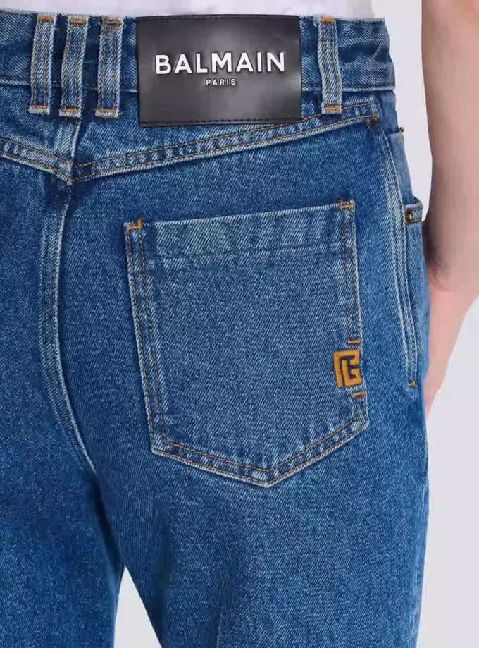 Straight-leg denim jeans Straight-leg denim jeans