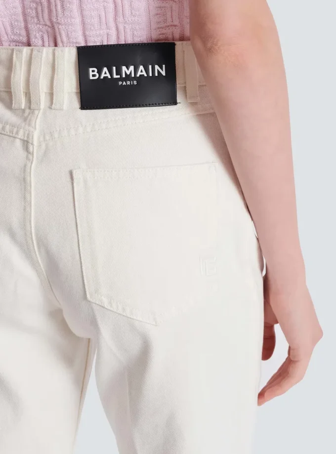 Straight-leg denim jeans Straight-leg denim jeans