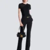 Straight-leg grain de poudre trousers Straight-leg grain de poudre trousers