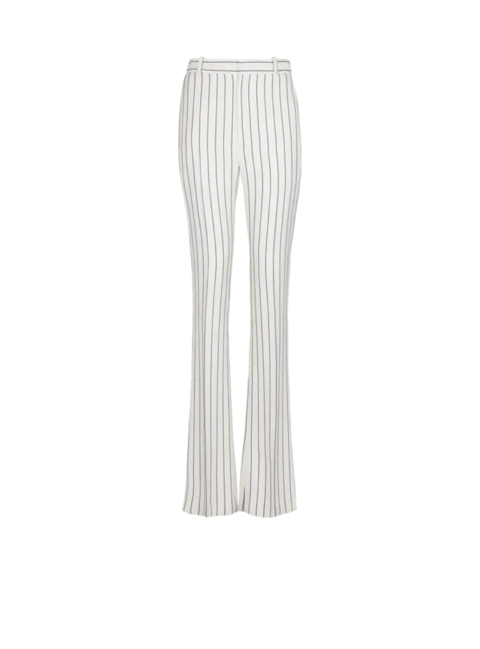 Straight-leg pinstripe trousers Straight-leg pinstripe trousers
