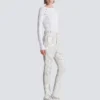 Straight-leg pinstripe trousers Straight-leg pinstripe trousers
