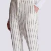 Straight-leg pinstripe trousers Straight-leg pinstripe trousers