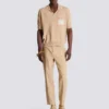 Straight-leg tailored canvas trousers Straight-leg tailored canvas trousers