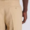 Straight-leg tailored canvas trousers Straight-leg tailored canvas trousers