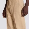 Straight-leg tailored canvas trousers Straight-leg tailored canvas trousers