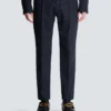 Straight-leg trousers in pinstripe wool Straight-leg trousers in pinstripe wool