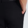 Straight-leg wool trousers with crystal embroidery