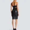 Strapless lambskin dress Strapless lambskin dress