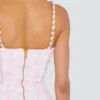 Strappy houndstooth tweed A-line dress Strappy houndstooth tweed A-line dress