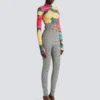 Stretch trousers in Prince of Wales jacquard Stretch trousers in Prince of Wales jacquard