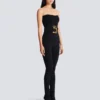 Stretch trousers with belt Stretch trousers with belt