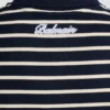 Striped College Emblem polo Striped College Emblem polo