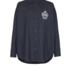 Striped wool College Emblem shirt