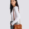Suede B-Buzz Shoulder 24 bag