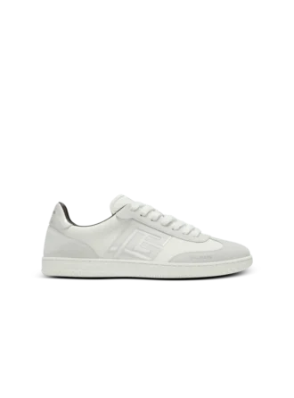 Suede Balmain Swan trainers