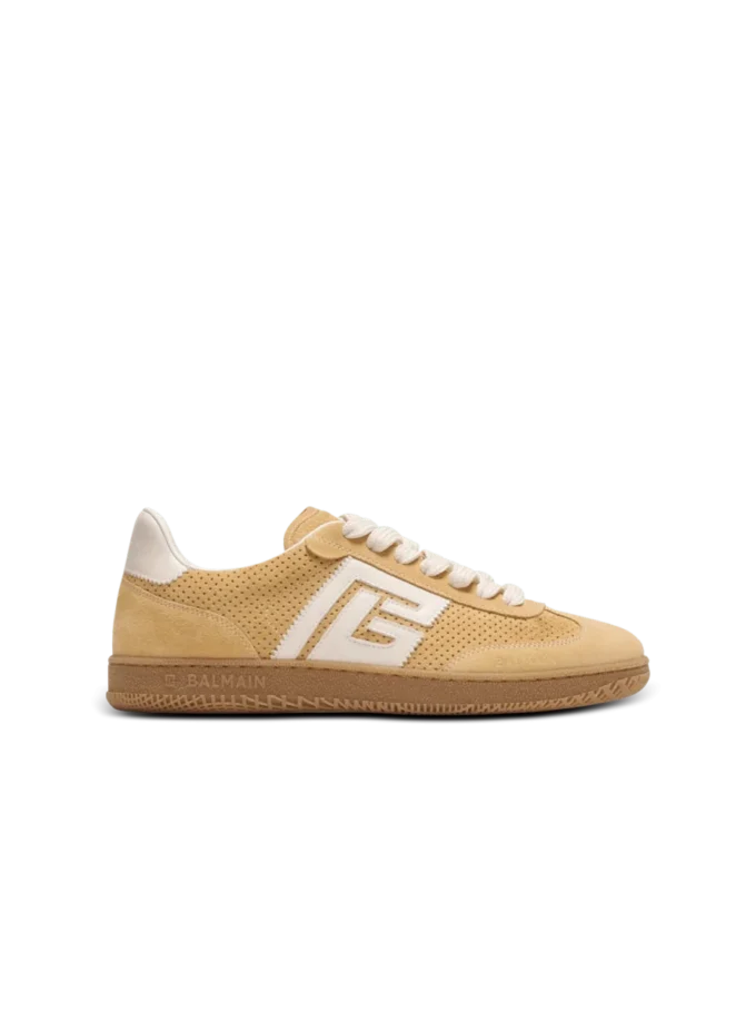 Suede Balmain Swan trainers Suede Balmain Swan trainers