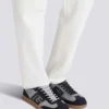 Suede Balmain Swan trainers