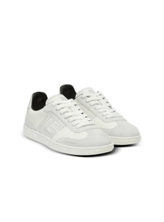 Suede Balmain Swan trainers