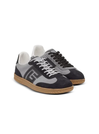 Suede Balmain Swan trainers