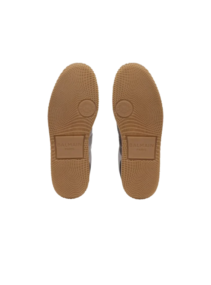 Suede Balmain Swan trainers