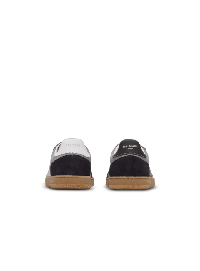 Suede Balmain Swan trainers