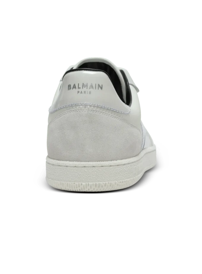 Suede Balmain Swan trainers