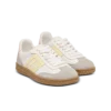 Swan trainers in calfskin and nylon