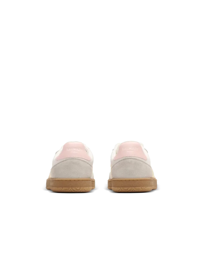 Swan trainers in calfskin and nylon