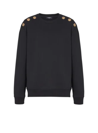 Sweater with Chain Lion buttons