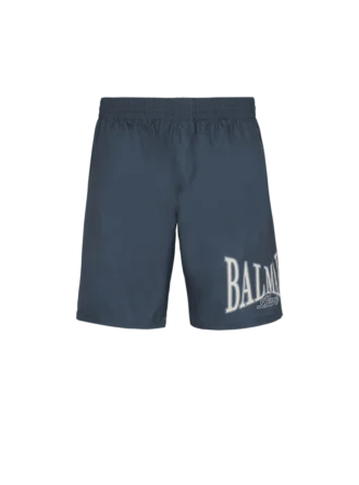 Swim shorts with Balmain College logo