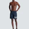 Swim shorts with Balmain College logo