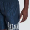 Swim shorts with Balmain College logo