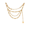 Sync brass chain belt