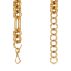 Sync brass chain belt