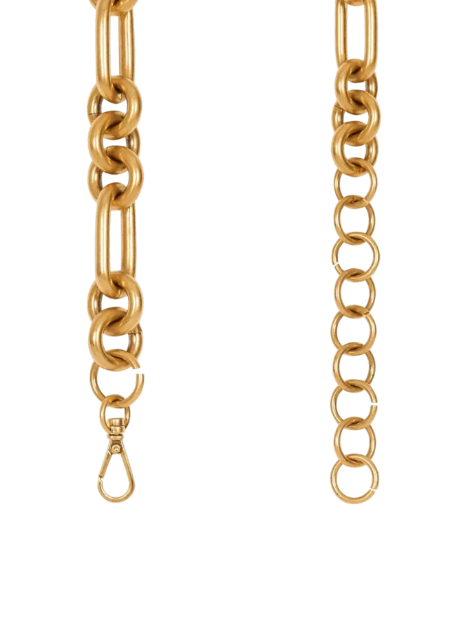 Sync brass chain belt