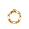Sync brass chain bracelet