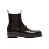 Sync Chelsea boots in glazed leather