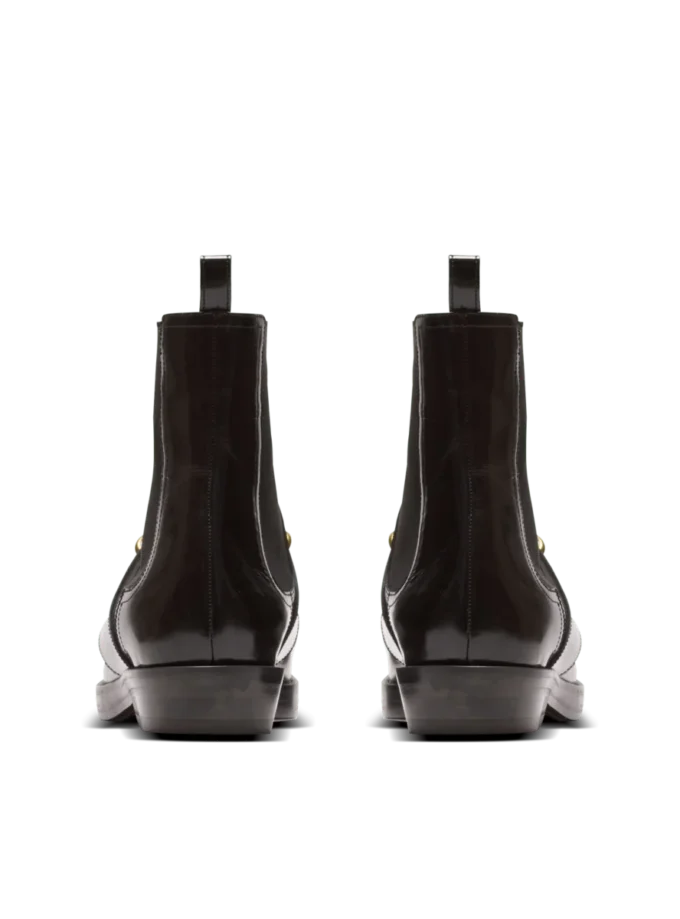Sync Chelsea boots in glazed leather