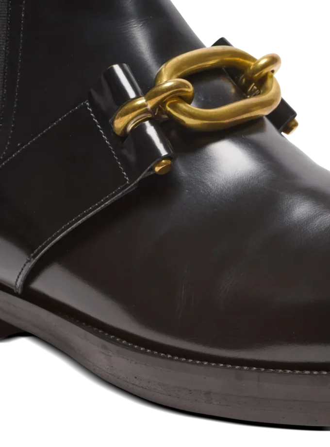 Sync Chelsea boots in glazed leather