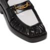 Sync glazed leather loafers