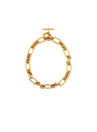 Sync golden brass chain