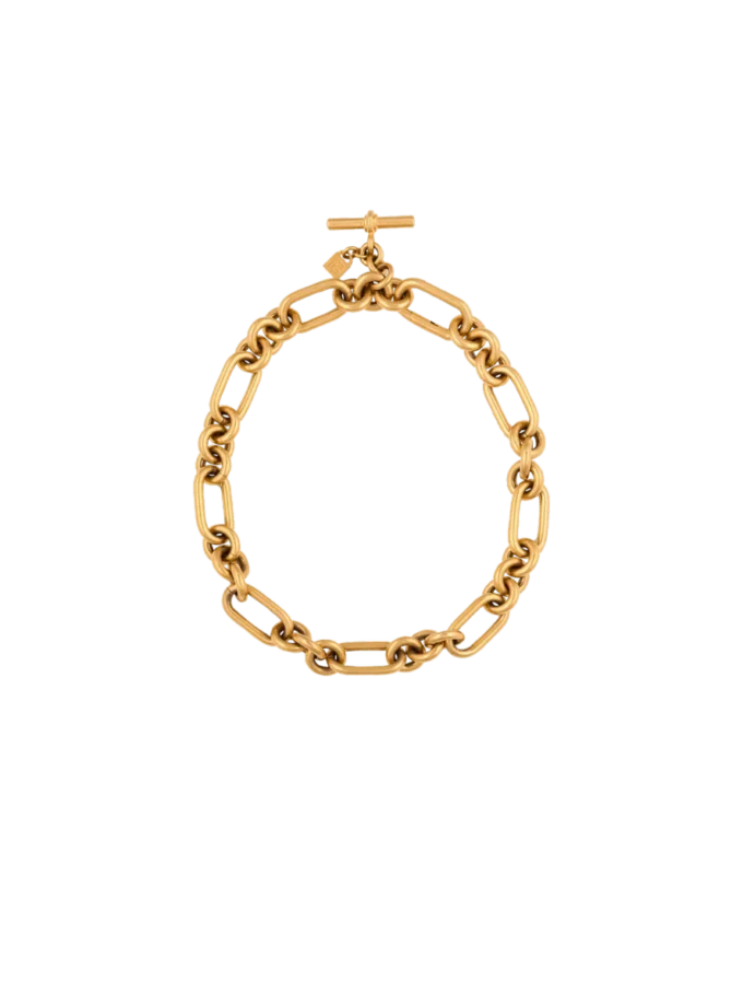 Sync golden brass chain